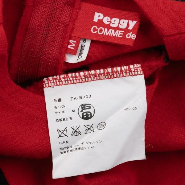 COMME des GARCONS×Peggy offitt Wool Fulling Bikini Switching Top K-159424_013