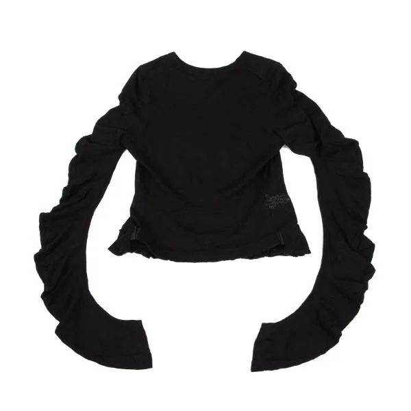COMME des GARCONS Lace Design Super Long Sleeve Top K-159425_002