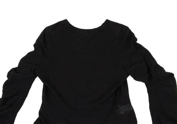 COMME des GARCONS Lace Design Super Long Sleeve Top K-159425_003