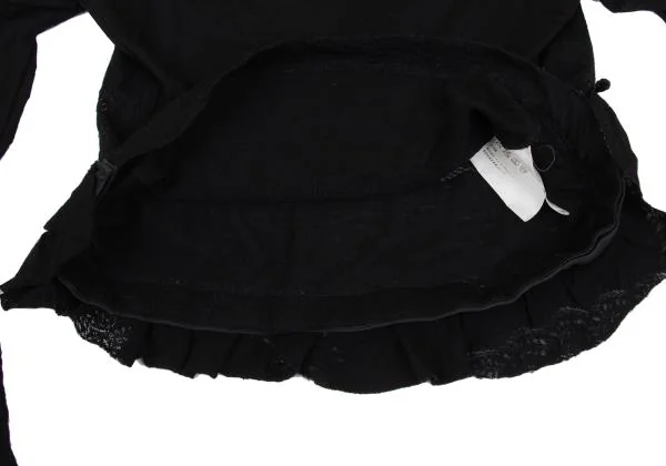 COMME des GARCONS Lace Design Super Long Sleeve Top K-159425_011