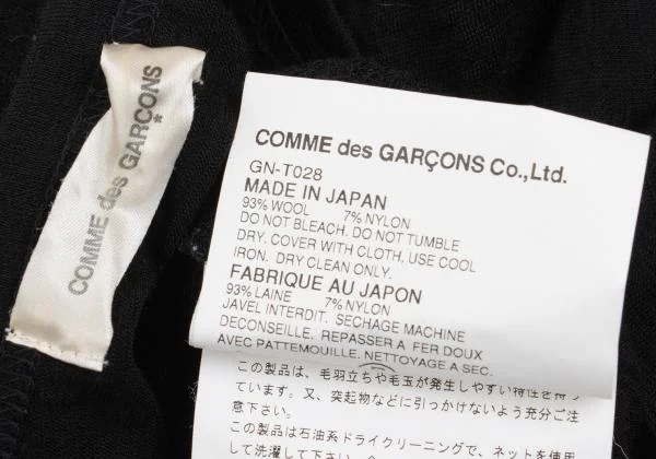 COMME des GARCONS Lace Design Super Long Sleeve Top K-159425_018