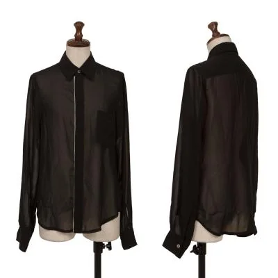 COMME des GARCONS See-through Chiffon Shirt