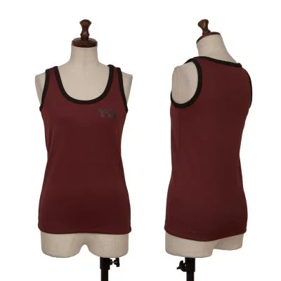 Y-3 Logo Printed Stretch Tank Top