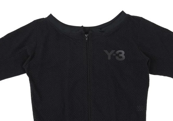 ワイスリーY-3 パンチングフェイクスウェードブルゾン 黒M位 K-159436_003
