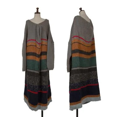 Yohji Yamamoto FEMME Big Silhouette Knit Coat