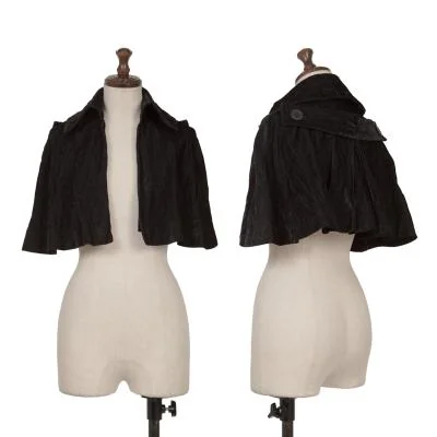 Yohji Yamamoto FEMME Velour Bolero Jacket
