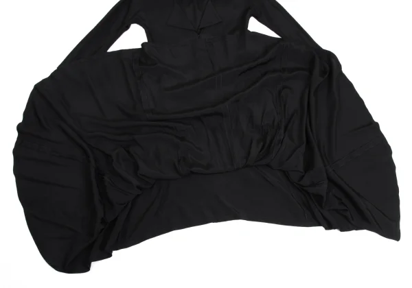 Yohji Yamamoto FEMME Rayon Drape Dress K-159454_012