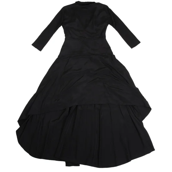 Yohji Yamamoto FEMME Rayon Drape Dress K-159454_013