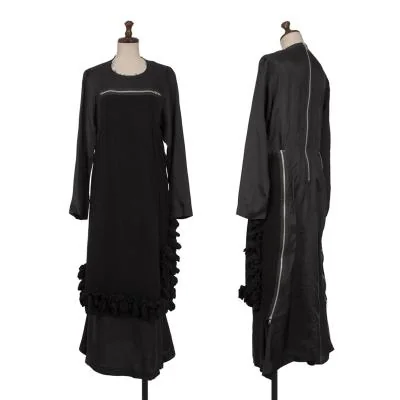 COMME des GARCONS Fulling Docking Zip Cupra Dress