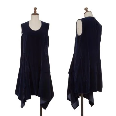 COMME des GARCONS Velour Sleeveless Dress