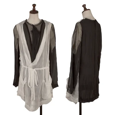 COMME des GARCONS Layered Chiffon Blouse
