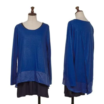 A/T Layered Back Slit T-shirt