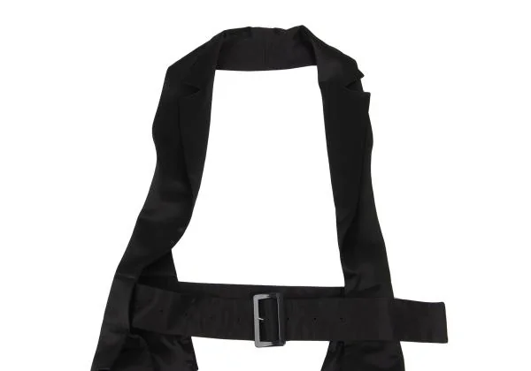 LIMI feu Pocket Design Shiny Belt Gilet K-159478_003