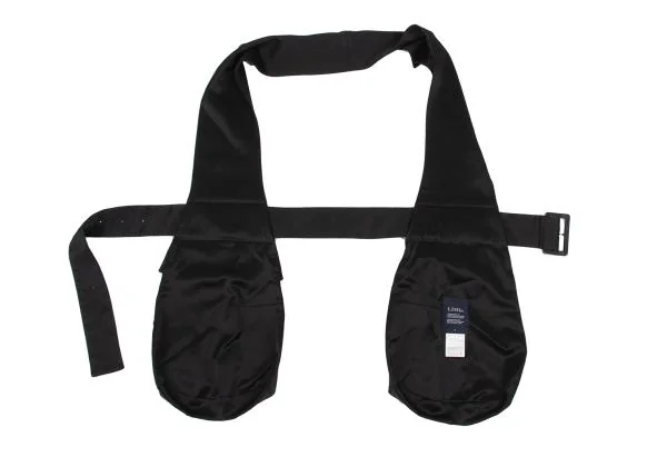 LIMI feu Pocket Design Shiny Belt Gilet K-159478_008