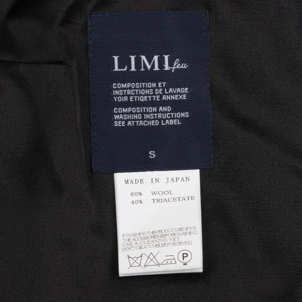 LIMI feu Pocket Design Shiny Belt Gilet K-159478_012