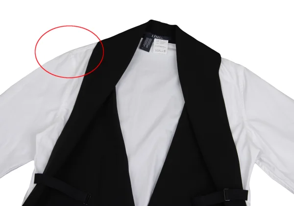 LIMI feu Switching Shawl Collar Blouse K-159481_003