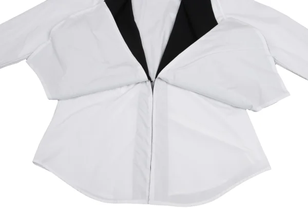 LIMI feu Switching Shawl Collar Blouse K-159481_010