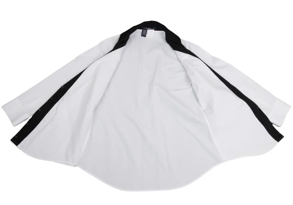 LIMI feu Switching Shawl Collar Blouse K-159481_013