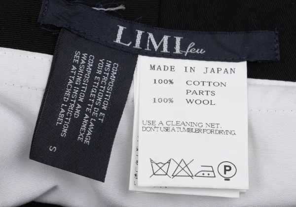LIMI feu Switching Shawl Collar Blouse K-159481_019