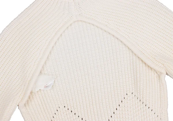 Alexander McQUEEN Design Weave Back Open Knit K-159484_014