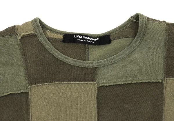JUNYA WATANABE COMME des GARCONS Washed Cotton Patch Wark T-shirt K-159492_003