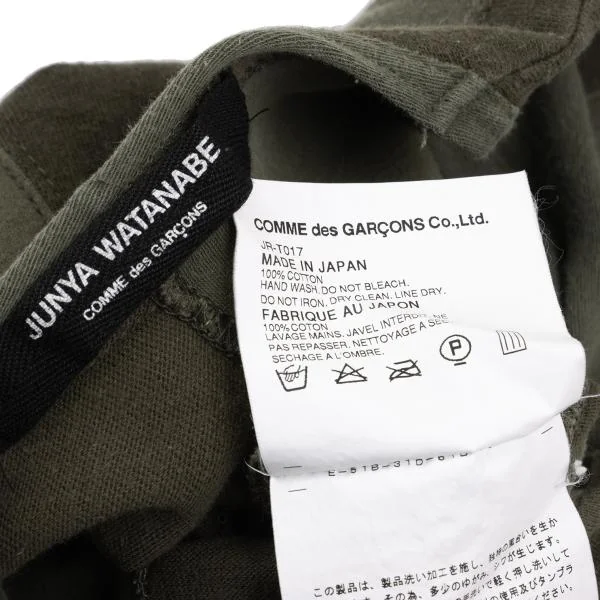 JUNYA WATANABE COMME des GARCONS Washed Cotton Patch Wark T-shirt K-159492_010