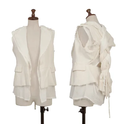 COMME des GARCONS Braided Design Cotton Vest