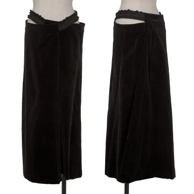 COMME des GARCONS Velvet Cover Skirt