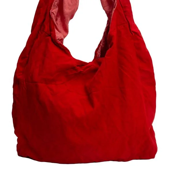 ローブドシャンブル コムデギャルソンrobe de chambre COMME des GARCONS ポリ製品染めショルダーバッグ 赤 K-159511_002