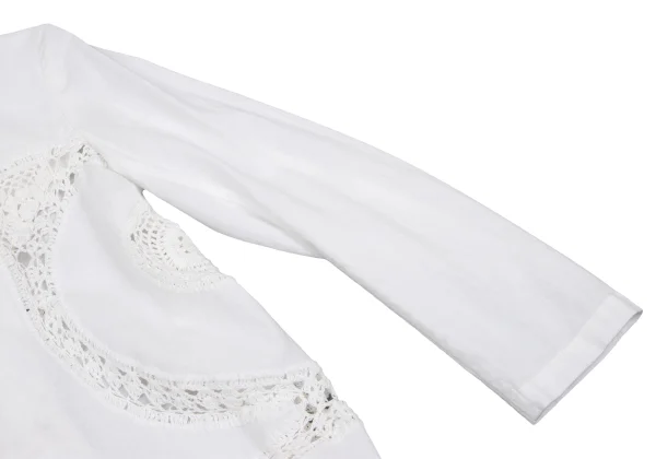 Y's Cotton Lace Switching Jacket K-159512_007
