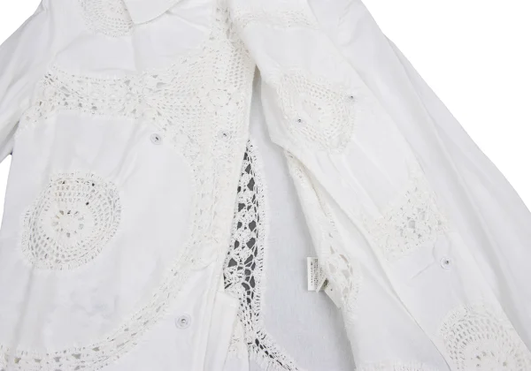 Y's Cotton Lace Switching Jacket K-159512_012