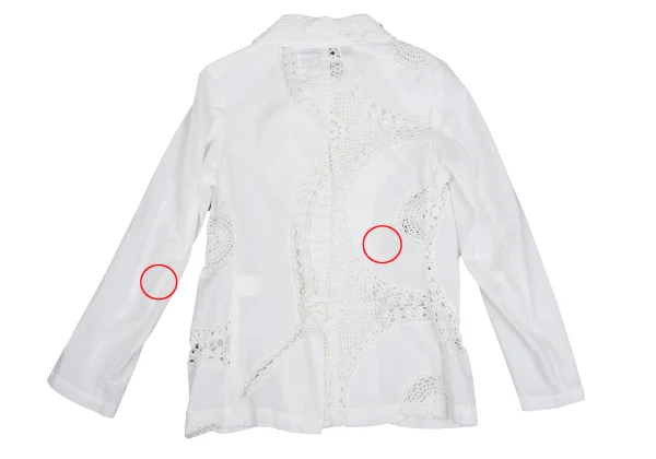Y's Cotton Lace Switching Jacket K-159512_014
