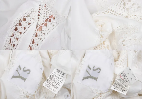 Y's Cotton Lace Switching Jacket K-159512_018