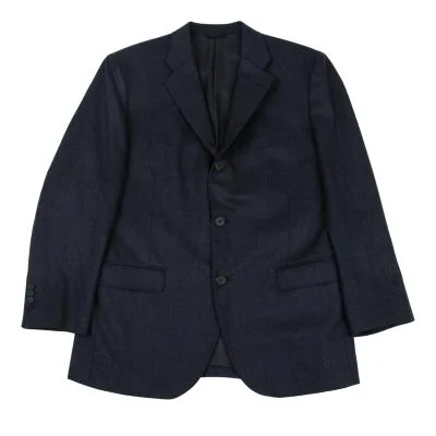 Papas Brushed Wool Tailored Jacket