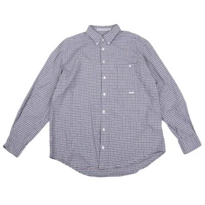 Papas Cotton Check Button Down Shirt