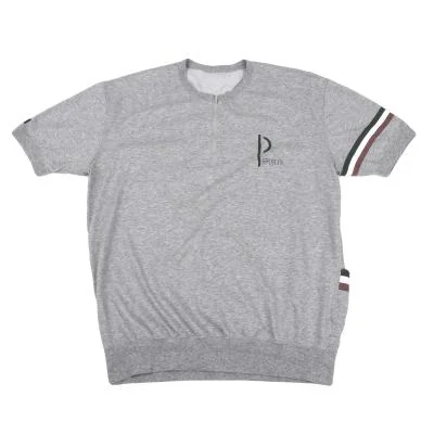 PAPAS SPORTS Italian Collar Half Zip T-shirt