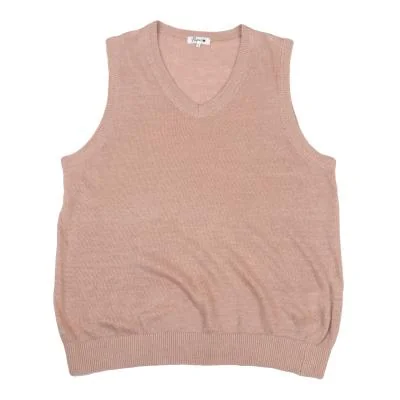 Papas+ Linen Cotton Knit Vest