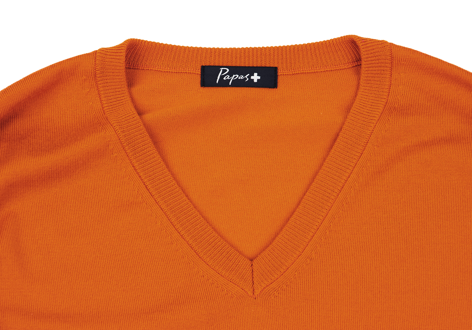 美品65,000円(税別) papas パパスプラス ニットジャケット カシミア パパスPapas カジキニットセーター 紺M位 | DCブランド古着通販