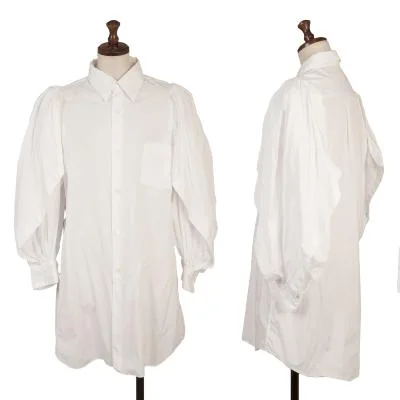 COMME des GARCONS Deformation Puff Sleeve Long Shirt