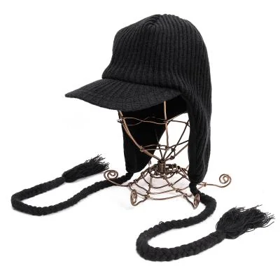 S'YTE Fleece Lining Earflap Knit Cap
