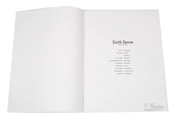 COMME des GARCONS Six Numbar 8 1991 Art Book K-159578_002
