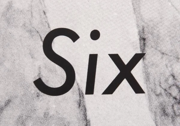 COMME des GARCONS Six Numbar 6 1990 Art Book K-159581_002