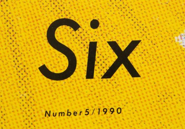 コムデギャルソンCOMME des GARCONS Six Numbar 5 1990 ビジュアルマガジン  K-159584_007