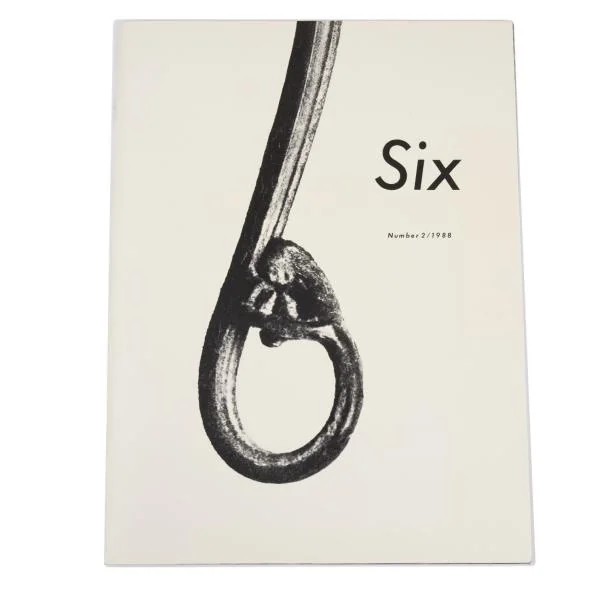 コムデギャルソンCOMME des GARCONS Six Numbar 2 1988 ビジュアルマガジン  K-159587_001