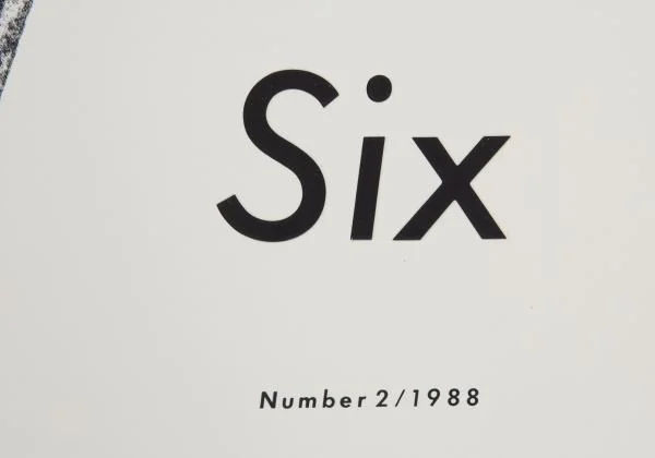 コムデギャルソンCOMME des GARCONS Six Numbar 2 1988 ビジュアルマガジン  K-159587_007