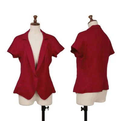 Max Mara Linen Short Sleeve Jacket
