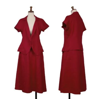 Max Mara Linen Jacket & Skirt
