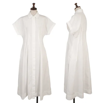 Max Mara STUDIO Cotton Short Sleeve Shirt Dress