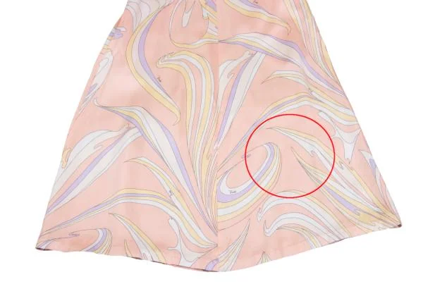 エミリオプッチEMILIO PUCCI レーヨングラフィックプリントスカート ピンク他38 K-159595_005