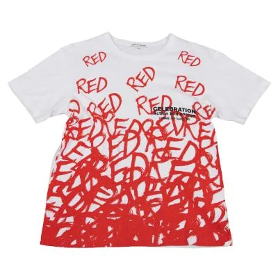 COMME des GARCONS CELEBRATION Action and energy Printed T Shirt
